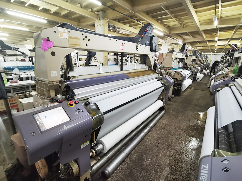 織造車間（噴水）